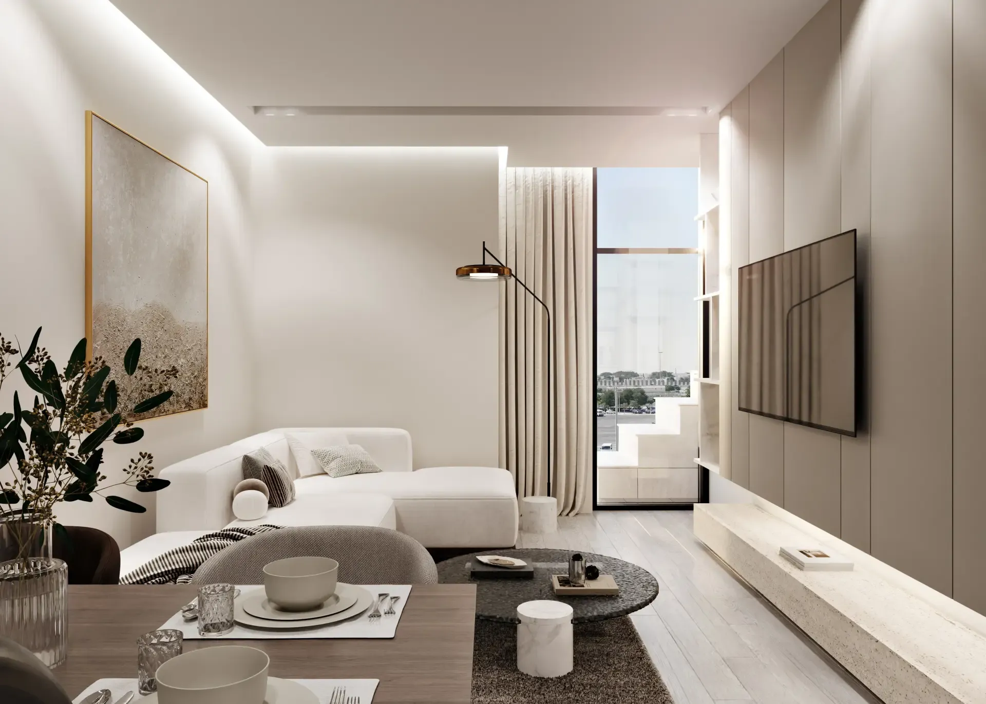 2 BR + Maid in GHARBI I
