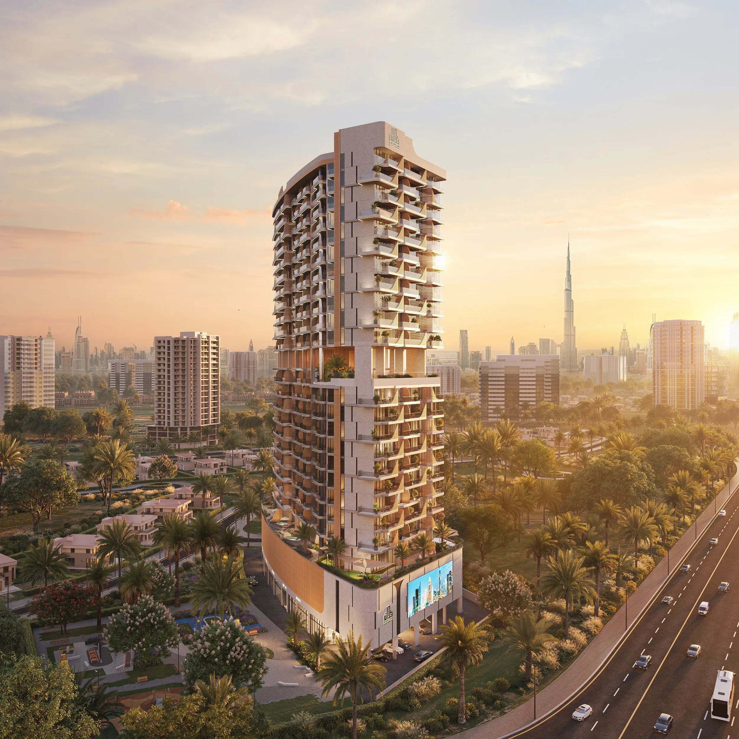 Gharbi II Aerial View