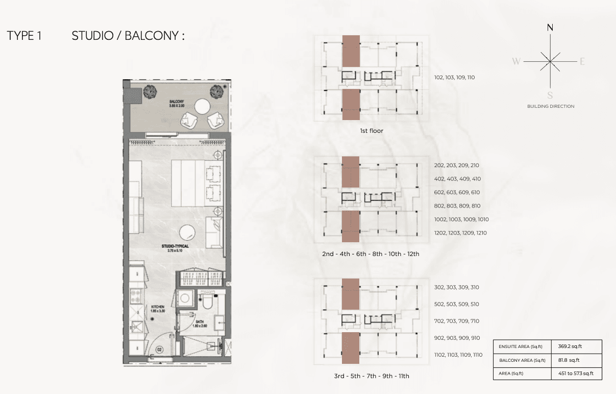 TYPE 1 Floor Plan